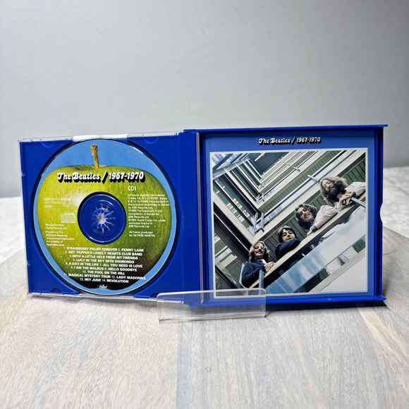 The Beatles – 1967–1970 “Blue Album” 2 CD Compilation Apple Records - Picture 3 of 6